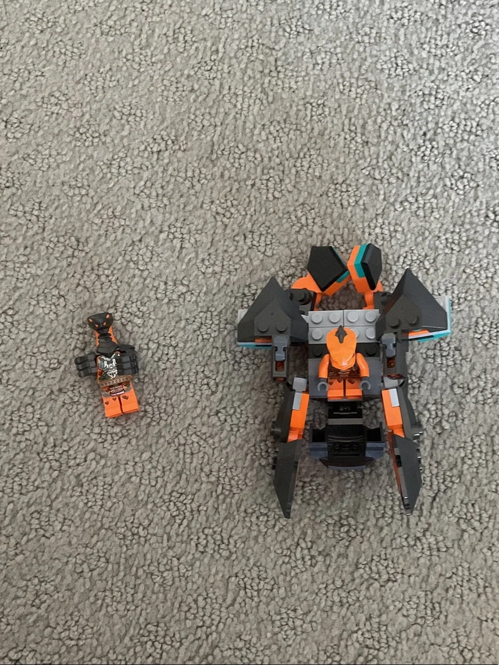 Lego Ninjago Red, White, Black & Gold Mech